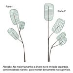 Adesivo de Parede Árvore Abstrata Linhas
