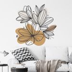 Adesivo de Parede Floral Boho