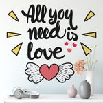 Adesivo de Parede All Youo Need Is Love