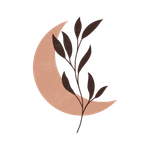 Adesivo de Parede Lua Floral