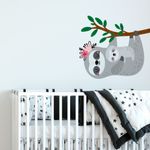 Adesivo de Parede Infantil Bicho Preguiça