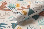 Papel de Parede Infantil Selva Abstrata