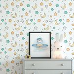 Papel de Parede Estrelas e Lua