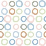 Papel de Parede Bolinhas Assimétricas Grandes