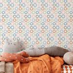 Papel de Parede Bolinhas Assimétricas Pequenas
