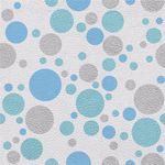 Papel de Parede Infantil Couro Bolinha (Imita Textura)