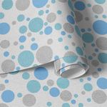 Papel de Parede Infantil Couro Bolinha (Imita Textura)