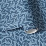 Papel de Parede Tecido Jeans Galhos (Imitação Textura)