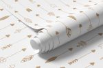 Papel de Parede Infantil Setas Boho