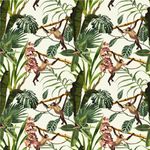 Papel de Parede Botânico Folhas de Bananeira