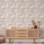 Papel de Parede Flores de Cerejeira Brancas