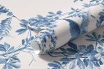 Papel de Parede Floral e Pássaros