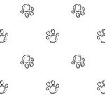 Papel de Parede Patinhas Minimalista