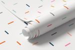 Papel de Parede Adesivo Linhas Coloridas