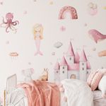Adesivo de Parede Infantil Meninas Criativas e Delicadas