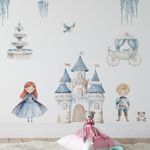 Adesivo De Parede Infantil Princesa do Gelo