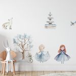 Adesivo De Parede Infantil Princesa do Gelo