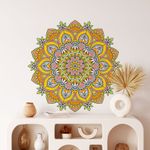 Adesivo de Parede Mandala Zen Espiritualidade e Equilíbrio