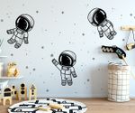 Kit Adesivos de Parede Infantil Aventura no Espaço e Astronautas