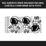 Kit Adesivos de Parede Infantil Aventura no Espaço e Astronautas