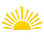 Adesivo de Parede Infantil Pôr do Sol Boho Aconchegante