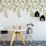 Adesivo de Parede Infantil Galhos Aquarela Estilo Boho
