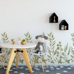 Adesivo de Parede Infantil Galhos Aquarela Estilo Boho