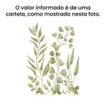 Adesivo de Parede Infantil Folhagens Tropicais em Aquarela