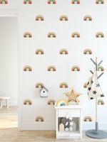 Kit Adesivos Decorativos de Parede Arco-Íris Candy Colors Alegria