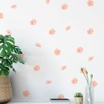 Kit Adesivos de Parede Flor de Pêssego Estilo Oriental