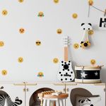 Kit Adesivos de Parede Emojis Divertidos e Expressões