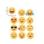 Kit Adesivos de Parede Emojis Divertidos e Expressões