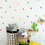 Kit Adesivos de Parede Infantil Abecedário Educativo Lúdico