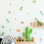 Kit Adesivos de Parede Mundo dos Dinossauros em Aquarela