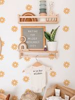 Kit Adesivos de Parede Infantil Flores Encantadas Jardim