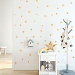 Kit Adesivos de Parede Infantil Estrelas Aquarela Mágicas