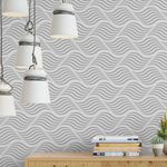 Papel de Parede Ondas Abstratas