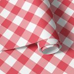 Papel de Parede Xadrez Vermelho
