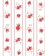 Papel de Parede Florezinhas Vermelhas