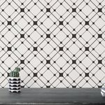 Papel de Parede Geométrico Quadriculado Teia