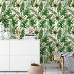 Papel de Parede Tropical Folhagens