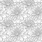 Papel de Parede Floral Branco