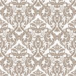 Papel de Parede Padrão Arabesco Ornamental 