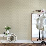 Papel de Parede Arabesco Ornamental 