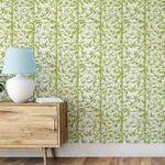 Papel de Parede Folhas e Bambus 