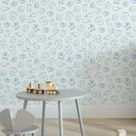 Papel de Parede Itens de Bebês 