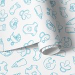Papel de Parede Itens de Bebês 
