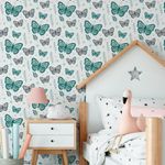 Papel de Parede Infantil Borboletinhas 