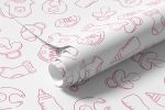 Papel de Parede Coisinhas de Bebê