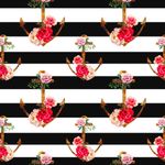 Papel de Parede Âncora com Flores